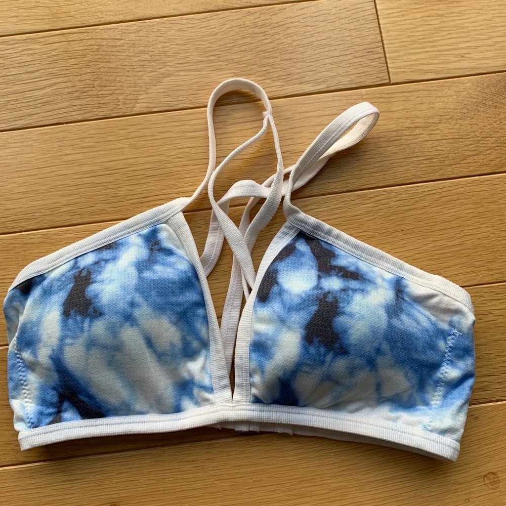 Me to We tie-dye bikini top